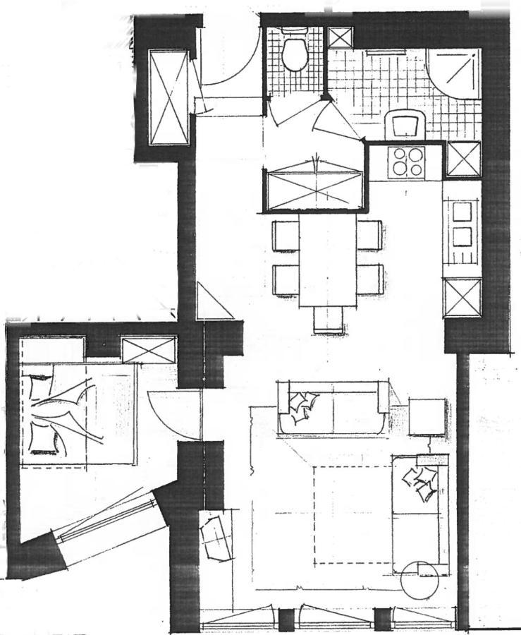 Courchevel 1550 - Veritable Ski Aux Pieds - Appartement Les Tovets T2 - 47M2 - 4P Bagian luar foto